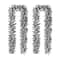 Glitzhome® 9ft. LED Snow Flocked Christmas Garlands with Timer, 2ct.